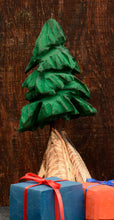 Load image into Gallery viewer, 11 Inch Chainsaw-Carved 3D Tree | Painted Wood Sculpture