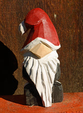 Load image into Gallery viewer, 12" Santa Gnome Chainsaw Carving | One-Of-A-Kind Christmas Holiday Home Decor