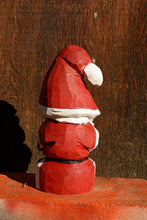 Load image into Gallery viewer, 12" Santa Gnome Chainsaw Carving | One-Of-A-Kind Christmas Holiday Home Decor