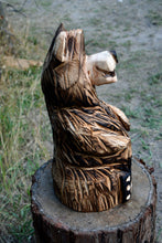 Load image into Gallery viewer, Standard 16" Sitting Bear| Chainsaw-Carved Cedar Sculpture | Artist Jess Alice