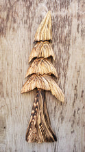 Load image into Gallery viewer, 30 inch Wall-Hanging Tree| California Pine Chainsaw Carving | Artist Jess Alice