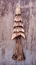 Load image into Gallery viewer, 32 inch Wall-Hanging Tree| California Pine Chainsaw Carving | Artist Jess Alice