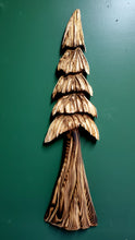 Load image into Gallery viewer, 32 inch Wall-Hanging Tree| California Pine Chainsaw Carving | Artist Jess Alice