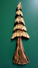 Load image into Gallery viewer, 23.5 inch Wall-Hanging Tree Chainsaw Carving  | California Pine - Wood  Sculpture | Artist & Carver Jess Alice