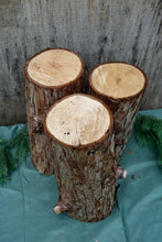 Load image into Gallery viewer, 100% Natural Raw California Cedar Logs - Set of 3