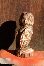 Load image into Gallery viewer, 13 Inch Barn Owl Chainsaw-Carving | Rustic Wood Home Decor