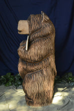 Load image into Gallery viewer, Chainsaw-carved wood sculptures, Nature-themed artworks, California Cedar creations, Artist Jess Alice, Trees, bears, fish, mushrooms, gnomes, raccoons, Wall hanging wood art, 3D free-standing sculptures, Lifelong enjoyment pieces, Unique rustic decor, Handmade, one-of-a-kind, Chainsaw artistry, Wildlife-inspired carvings, Home and garden art, Cedar artistry.