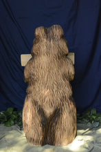 Load image into Gallery viewer, Chainsaw-carved wood sculptures, Nature-themed artworks, California Cedar creations, Artist Jess Alice, Trees, bears, fish, mushrooms, gnomes, raccoons, Wall hanging wood art, 3D free-standing sculptures, Lifelong enjoyment pieces, Unique rustic decor, Handmade, one-of-a-kind, Chainsaw artistry, Wildlife-inspired carvings, Home and garden art, Cedar artistry.