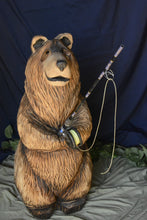 Load image into Gallery viewer, Fun and Versatile 3ft Chubby Chainsaw Carved Bear for Outdoor Entertainment