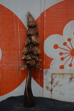 Load image into Gallery viewer, 33-inch Wall-Hanging Chainsaw Carved Tree Sculpture