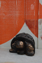 Load image into Gallery viewer, 10x8-Inch Chainsaw Carved Turtle Sculpture – Rustic Cedar Wood Art by Jess Alice (Copy) (Copy)