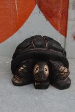 Load image into Gallery viewer, 10x8-Inch Chainsaw Carved Turtle Sculpture – Rustic Cedar Wood Art by Jess Alice (Copy) (Copy)