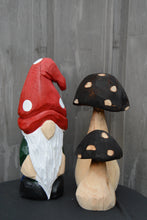 Load image into Gallery viewer, 19-Inch Hand-Painted Cedar Garden Gnome – Chainsaw Carved Sculpture for Indoor & Outdoor Decor (Copy) (Copy) (Copy)