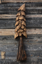 Load image into Gallery viewer, 39" x 10" Wall-Hanging Tree Chainsaw Carving Wood Sculpture (Copy)