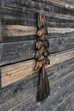 Load image into Gallery viewer, 27" x 7" Wall-Hanging Chainsaw Carved Tree | Left Tilt