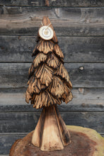 Load image into Gallery viewer, 23" x 7" 3D Chainsaw Carved Tree Sculpture