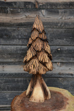 Load image into Gallery viewer, 23" x 7" 3D Chainsaw Carved Tree Sculpture