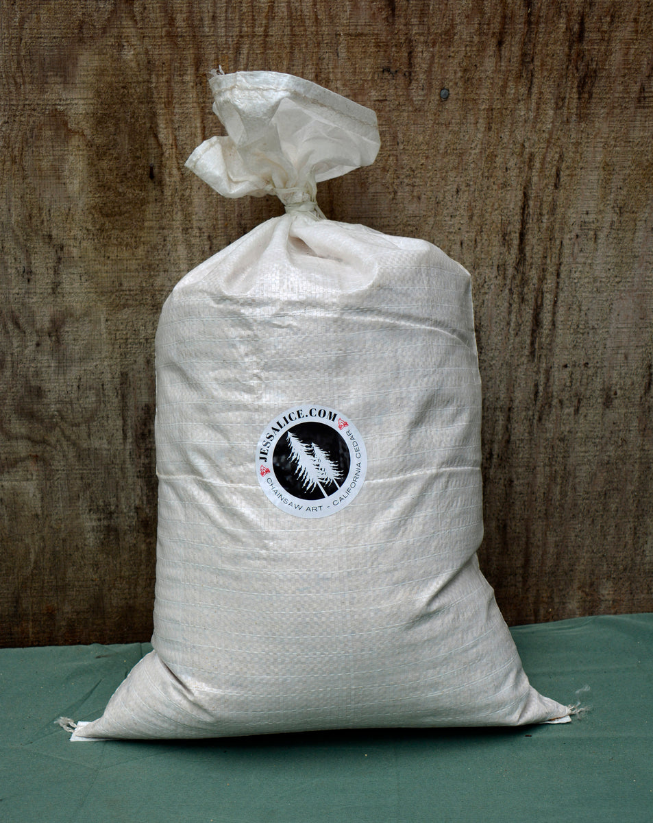 BULK 5lb Bag Sawdust 100 Natural California Cedar Jess Alice