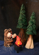 Load image into Gallery viewer, 20-Inch Chainsaw-Carved Wood Sculpture by Artist Jess Alice