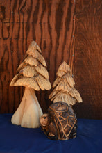 Load image into Gallery viewer, Small Turtle/Tortoise Chainsaw Sculpture by Jess Alice