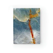 Load image into Gallery viewer, Hardcover Ruled-Line Journal | Artist Jess Alice | "Ocean Sky" Macro Rock Abstract Hardcover Notebook - Lined Paper Interior - Jess Alice