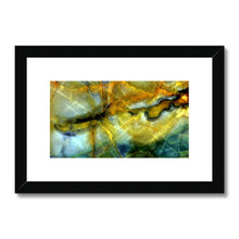 Load image into Gallery viewer, "Reflection" Abstract Macro Rock Fine Art | Artist Jess Alice | Framed and Mounted Print - Jess Alice