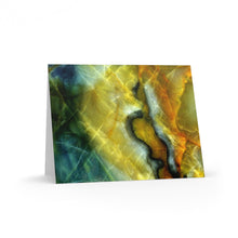 Load image into Gallery viewer, Greeting Cards | "Reflection" Macro Rock Abstract | Blank Cards (8 pk) - Jess Alice