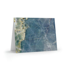 Load image into Gallery viewer, Greeting Cards | "Ocean Sky" Macro Rock Abstract | Blank Cards (8 pk) - Jess Alice