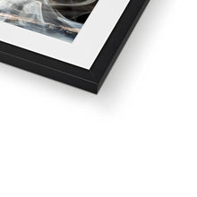 Load image into Gallery viewer, "Smoke Dances" Framed & Mounted Fine Art Print | Artist Jess Alice | Fire Photography - Jess Alice