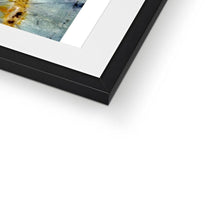 Load image into Gallery viewer, "Ocean Sky" Abstract macro Rock Photography | Framed & Mounted Print | Artist Jess Alice - Jess Alice