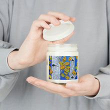 Load image into Gallery viewer, 100% 9oz Natural Soy Blend Wax Scented Candle | "Blue Fall" Artist Jess Alice - Jess Alice
