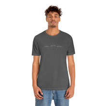 Load image into Gallery viewer, My heart belongs in the mountains T-shirt | Unisex Jersey Short Sleeve Tee | Mountain Heartbeat Shirt
