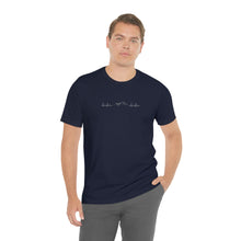 Load image into Gallery viewer, My heart belongs in the mountains T-shirt | Unisex Jersey Short Sleeve Tee | Mountain Heartbeat Shirt