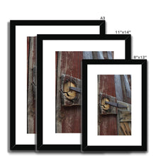 Load image into Gallery viewer, Barn Door Framed & Mounted Print - Jess Alice