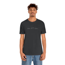 Load image into Gallery viewer, My heart belongs in the mountains T-shirt | Unisex Jersey Short Sleeve Tee | Mountain Heartbeat Shirt
