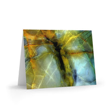 Load image into Gallery viewer, Greeting Cards | "Reflection" Macro Rock Abstract | Blank Cards (8 pk) - Jess Alice
