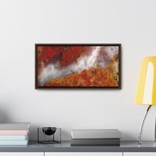 Load image into Gallery viewer, Framed Gallery Wrapped Canvas | " Red River" Abstract Macro Rock Photography | Artist Jess Alice - Jess Alice