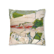 Load image into Gallery viewer, Suede Square Pillowcase | Abstract Macro Rock Art "Landscape" | Artist Jess Alice | Throw Pillow Cushion - Cover Only - Jess Alice