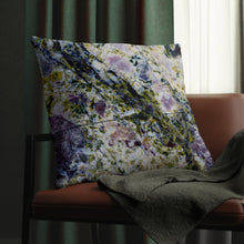 Load image into Gallery viewer, Waterproof Outdoor Pillow | Abstract Macro Rock Art "Reflection" | Artist Jess Alice | Exterior Polyester Accent Cushion - Jess Alice