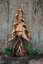 Load image into Gallery viewer, 28.5" Wall-Hanging Tree Chainsaw Carving Sculpture | Raw California Cedar Wood Carved Artwork | Artist & Carver Jess Alice - Jess Alice