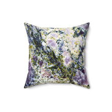 Load image into Gallery viewer, Faux Suede Pillowcase | Abstract Macro Rock Art "Purple" | Artist Jess Alice | Throw Pillow Cushion - Cover Only - Jess Alice
