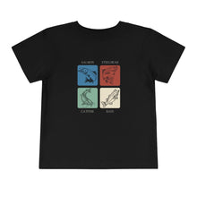 Load image into Gallery viewer, Toddler Clothing | Fishing T-shirt | Steelhead, Salmon, Catfish, Bass Color Block Graphic Tee - Jess Alice