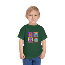 Load image into Gallery viewer, Toddler Clothing | Educational Interactive Tee | Cute 1 2 3 4 Monster Color Block T-shirt - Jess Alice