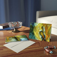 Load image into Gallery viewer, Greeting Cards | "Reflection" Macro Rock Abstract | Blank Cards (8 pk) - Jess Alice