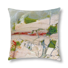 Load image into Gallery viewer, Waterproof Outdoor Pillow | Abstract Macro Rock Art "Landscape" | Artist Jess Alice | Exterior Polyester Accent Cushion - Jess Alice
