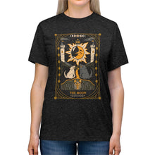 Load image into Gallery viewer, Tri Blend Unisex T-shirt | The Moon | Astrology Cancer | Tarot Card - Jess Alice