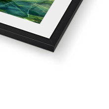 Load image into Gallery viewer, "Reflection" Abstract Macro Rock Fine Art | Artist Jess Alice | Framed and Mounted Print - Jess Alice