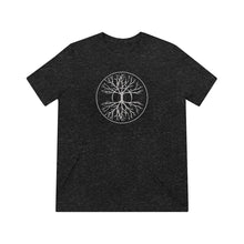 Load image into Gallery viewer, Tree Of Life in Circle | Tri Blend Unisex T-shirt - Jess Alice
