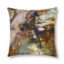 Load image into Gallery viewer, Waterproof Outdoor Pillow | Abstract Macro Rock Art "River Glass" | Artist Jess Alice | Exterior Polyester Accent Cushion - Jess Alice