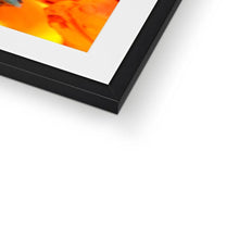 Load image into Gallery viewer, "Campfire" Framed & Mounted Fine Art Print | Artist Jess Alice | Fire Photography - Jess Alice